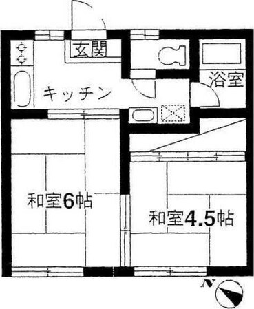 メゾンタイガーの物件間取画像